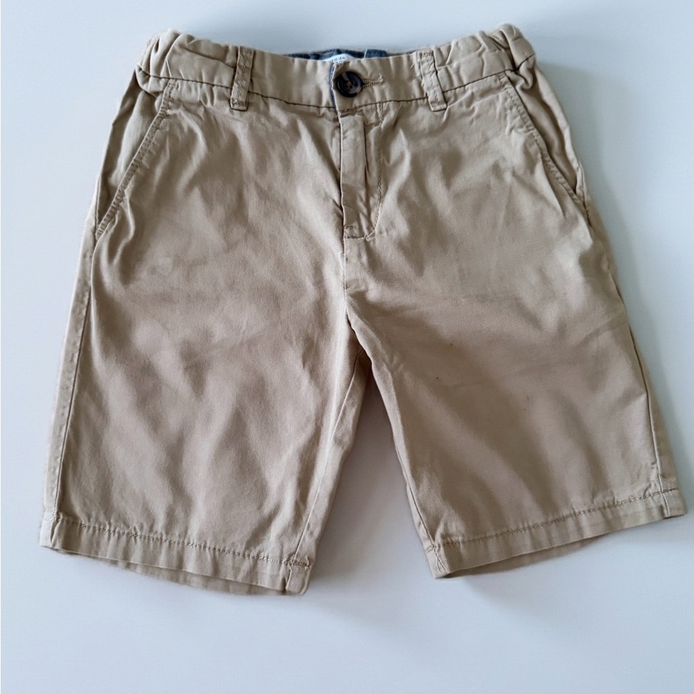H&M Tan Flat Front Kids Shorts